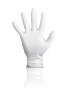 Nitrilhandske – Ultra Comfort Hvid, pudderfri. Medium