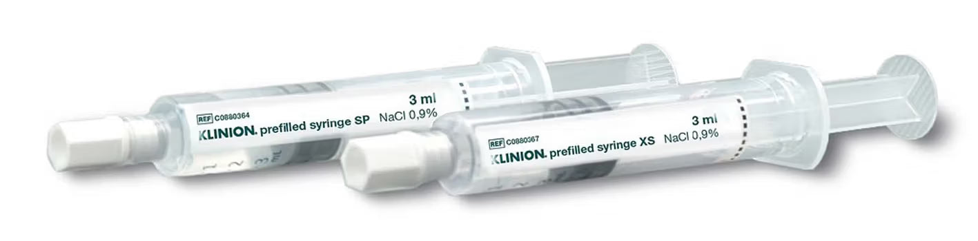 Klinion forfyldt sprøjte NaCl 0,9 % - 5 ml