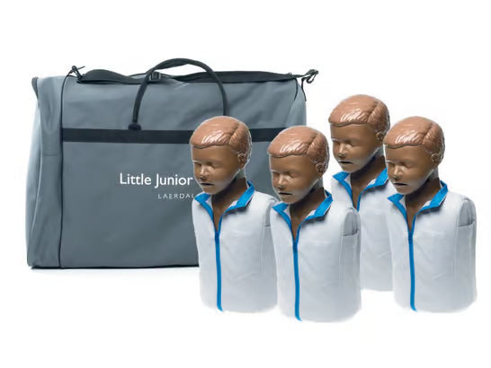 Liten junior QCPR 4-pack - Mörk