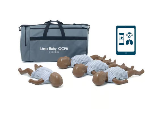 Baby Anne QCPR 4-pack - Mörk