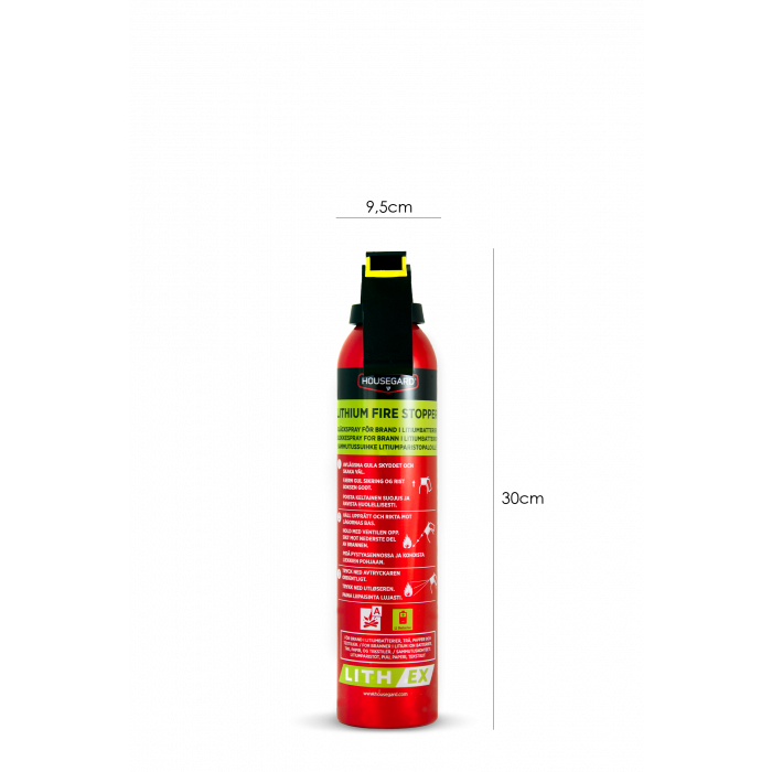 Släckspray för litiumjonbatteribränder - 500 ml
