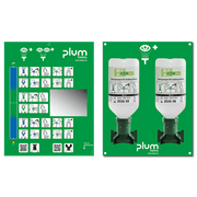 PLUM Ögontvättstation dubbel öppen
