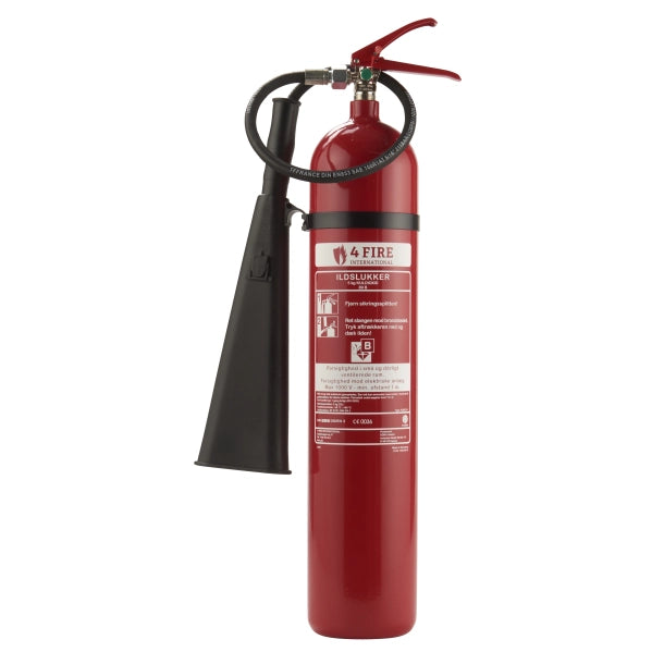 5 kg Co2 Brandsläckare, röd från 4 FIRE