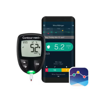 Contour NEXT, blodsockermätare med smart-LIGHT, startkit