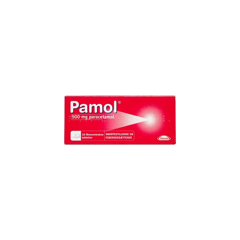 Panodil - 500 mg. Tabletter 10 st.
