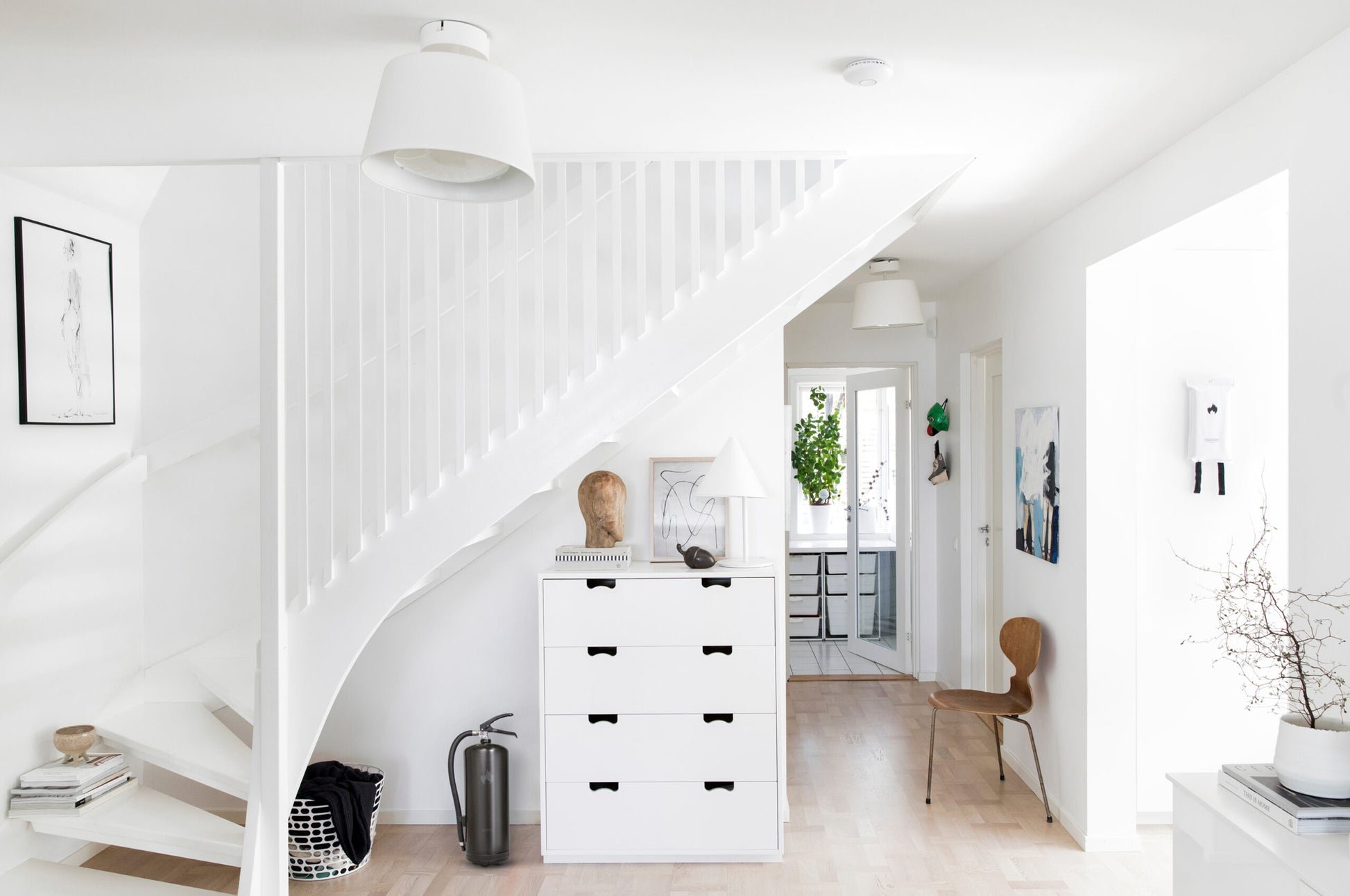 Housegard design pulverbrandsläckare - 6 kg, svart