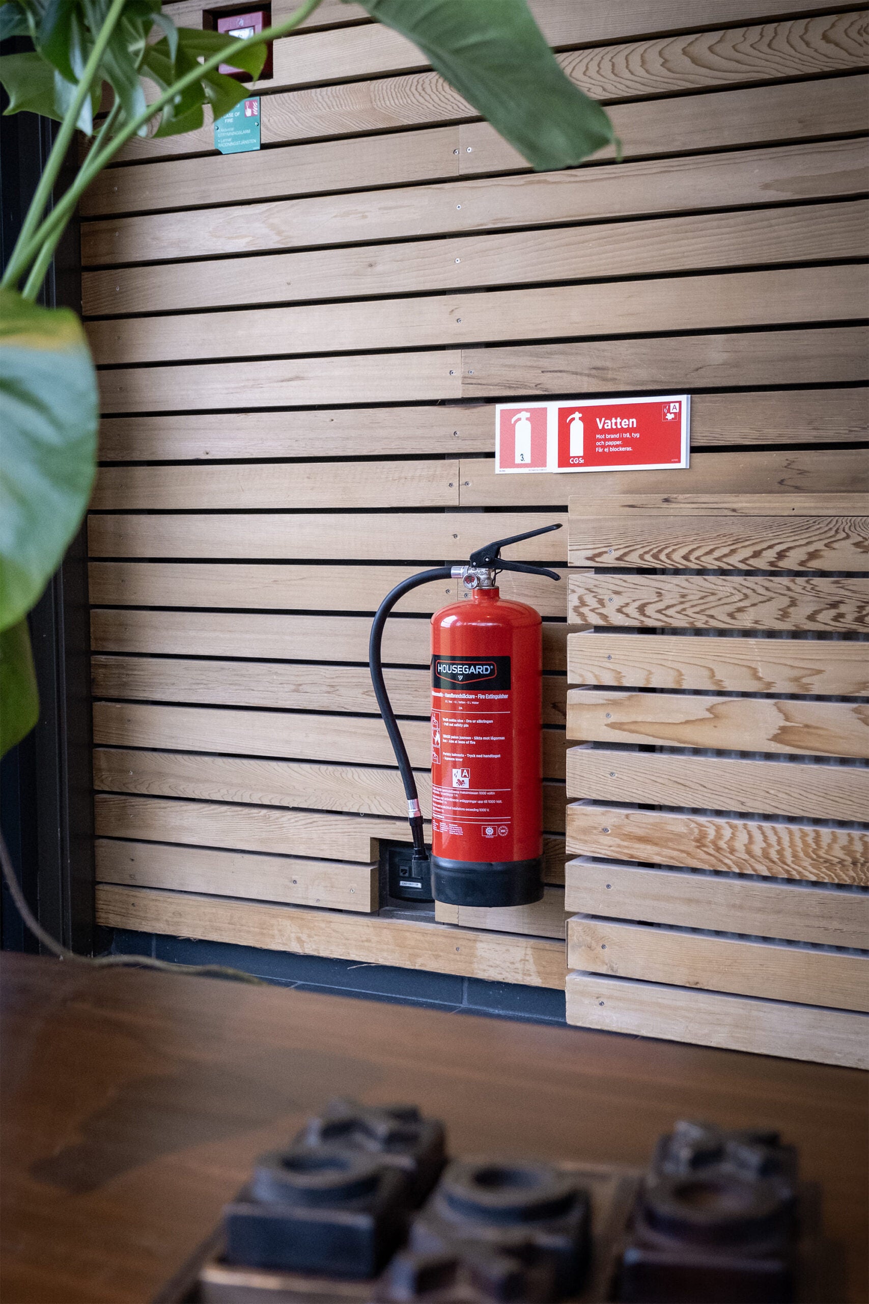 Housegard vattensläckare 6L, röd