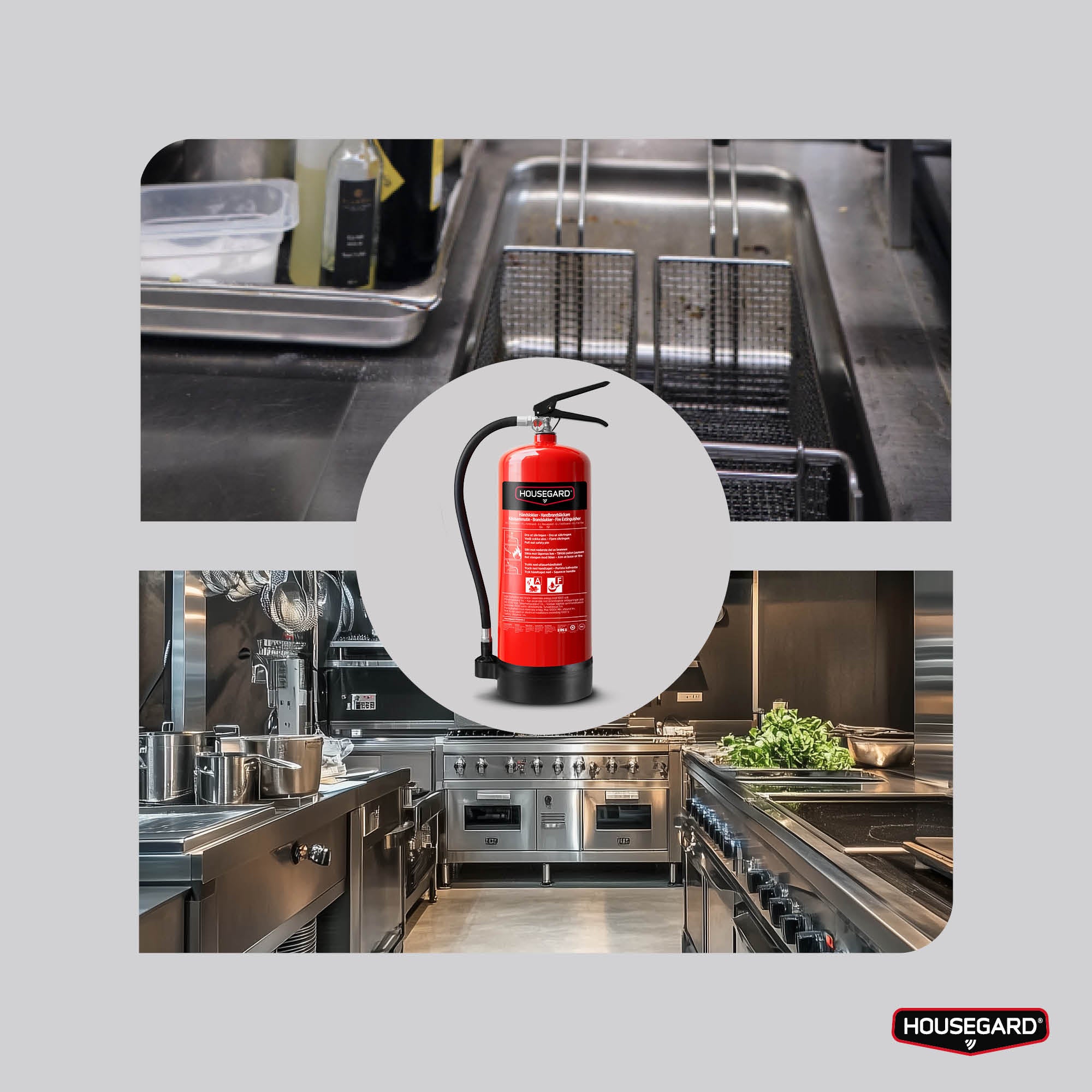 Housegard fettsläckare 6L, fluorfri
