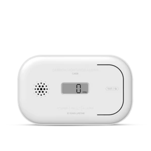 Housegard kolmonoxidlarm med LCD-display, inkl. 3-års batteri, CA108