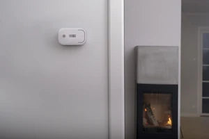 Housegard kolmonoxidlarm med LCD-display, inkl. 3-års batteri, CA108