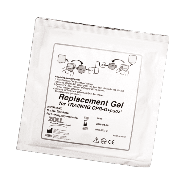 Gel Padz för CPR-D Padz träningselektrod. 5 stycken