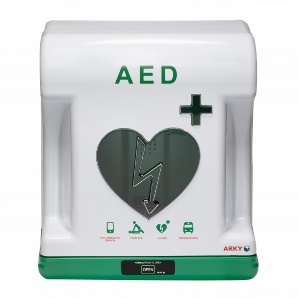 ARKY Core Classic – utomhus defibrillatorskåp med värme, larm och ljus