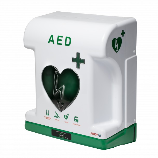 ARKY Core Classic – utomhus defibrillatorskåp med värme, larm och ljus