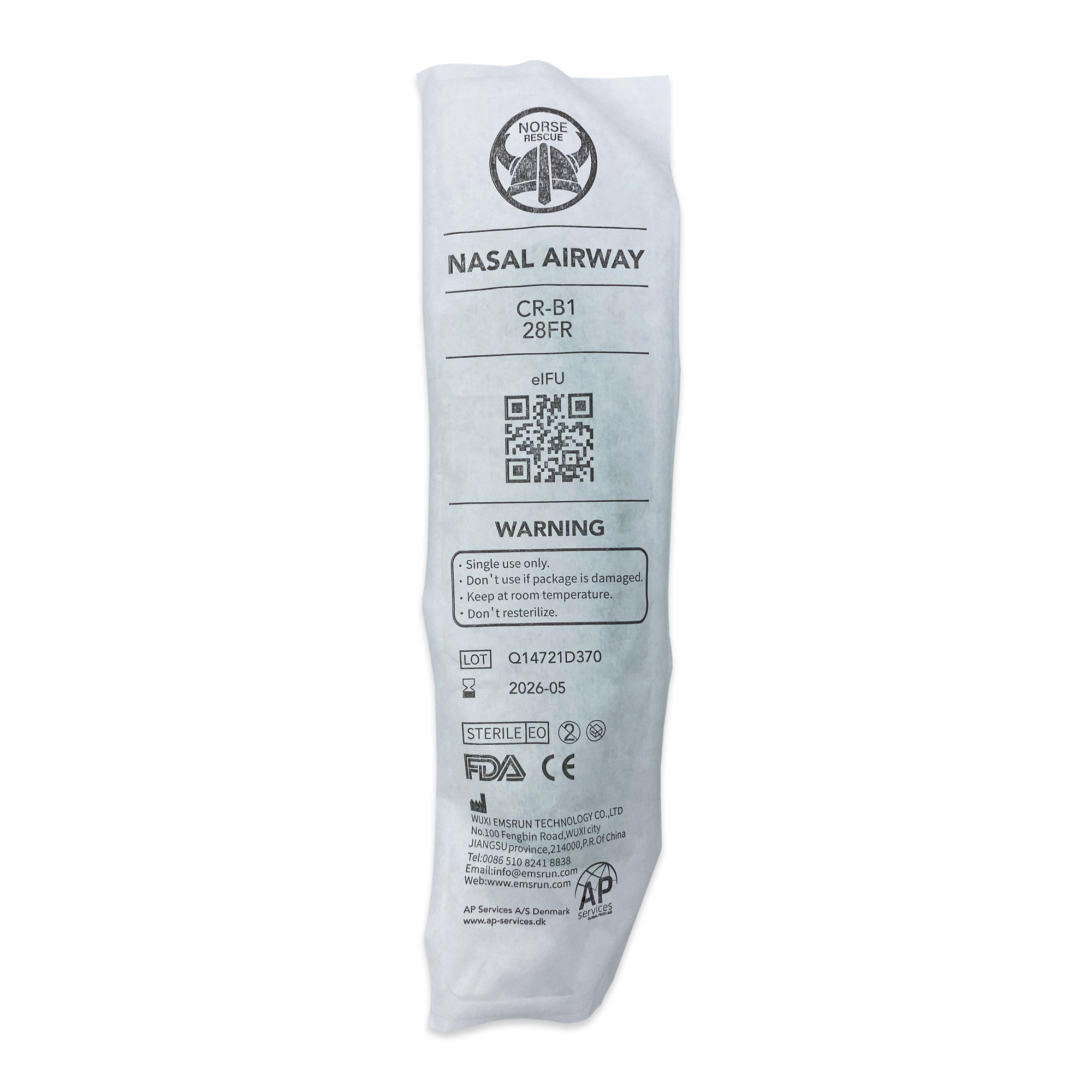 NORSE RESCUE® Nasal Airway (NPA)