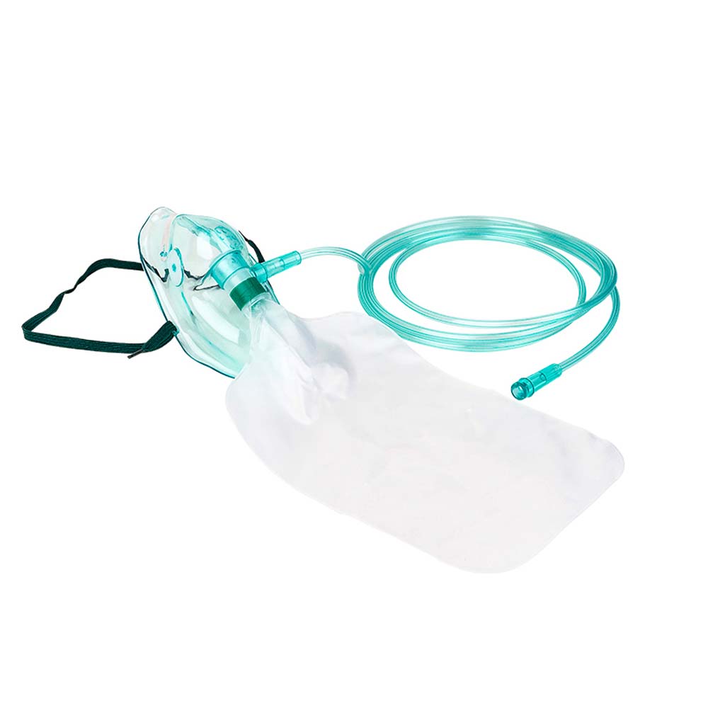 Syrgasmask med reservoarpåse