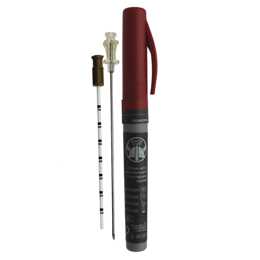 NORSE RESCUE® DECOPIN er en steril dekompressionskanyle