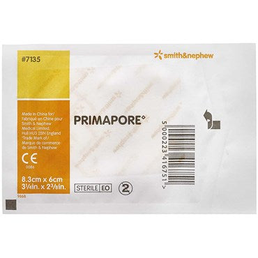 Primapore sterilt plaster - 8,3 x 6 cm