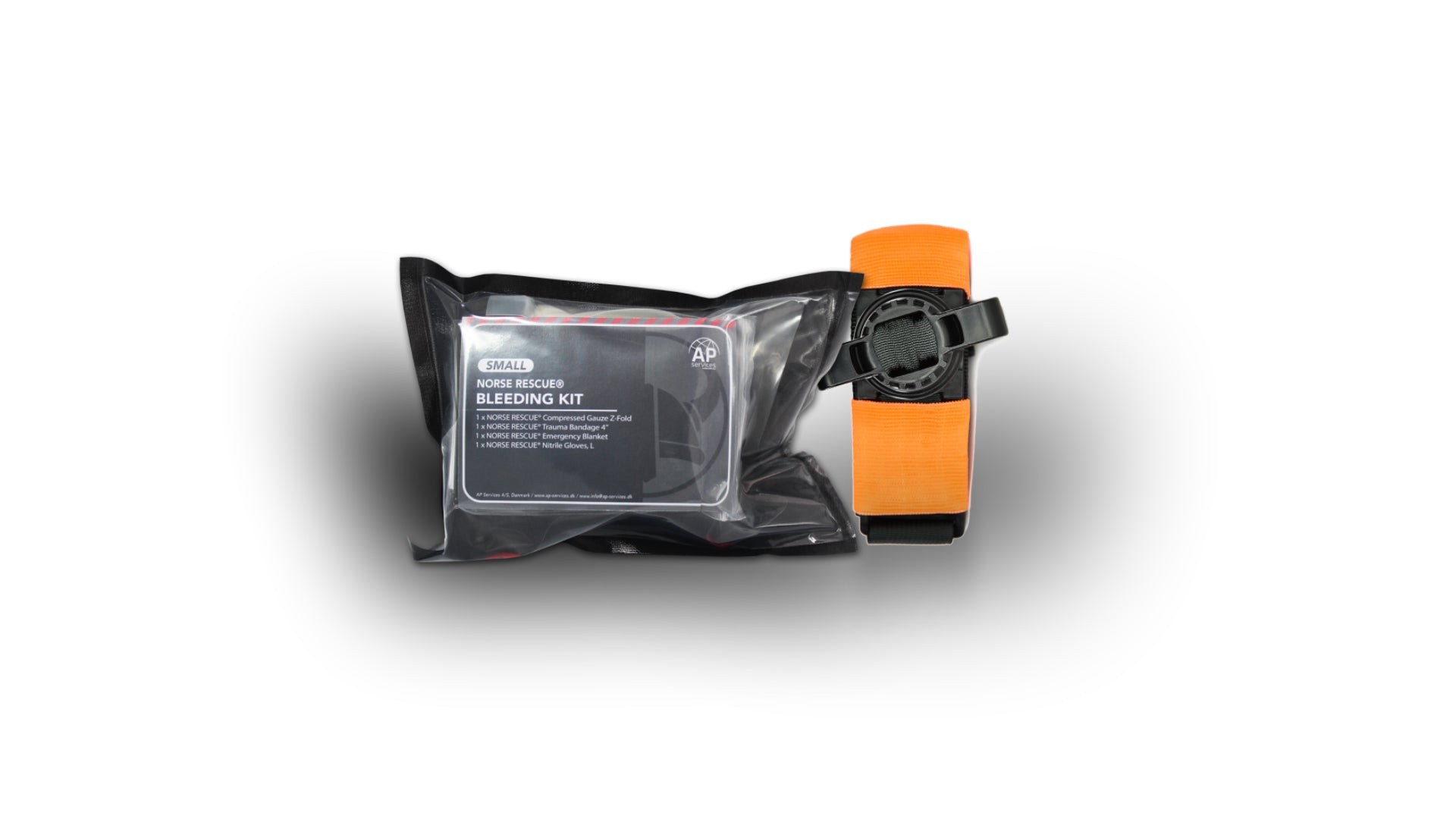 NORSE RESCUE Bleeding Kit, liten + X8T-Tourniquet