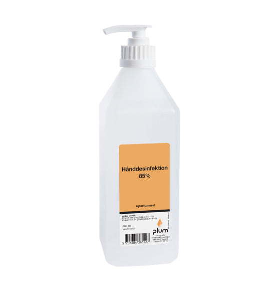 Handdesinfektion Gel Plum 85{6dfa2d5a020da1e80d55fd8da3b70a0299d434546805740ce9ca30120815e3da} Etanol – 600 ml pumpflaska