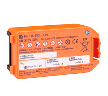 Batteri för Nihon Kohden AED 3100