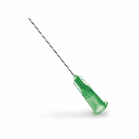 Nål, Microlance 3, grön, 21G